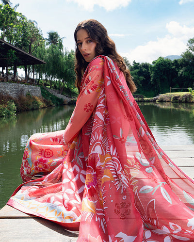 Garden veil Printed Lawn