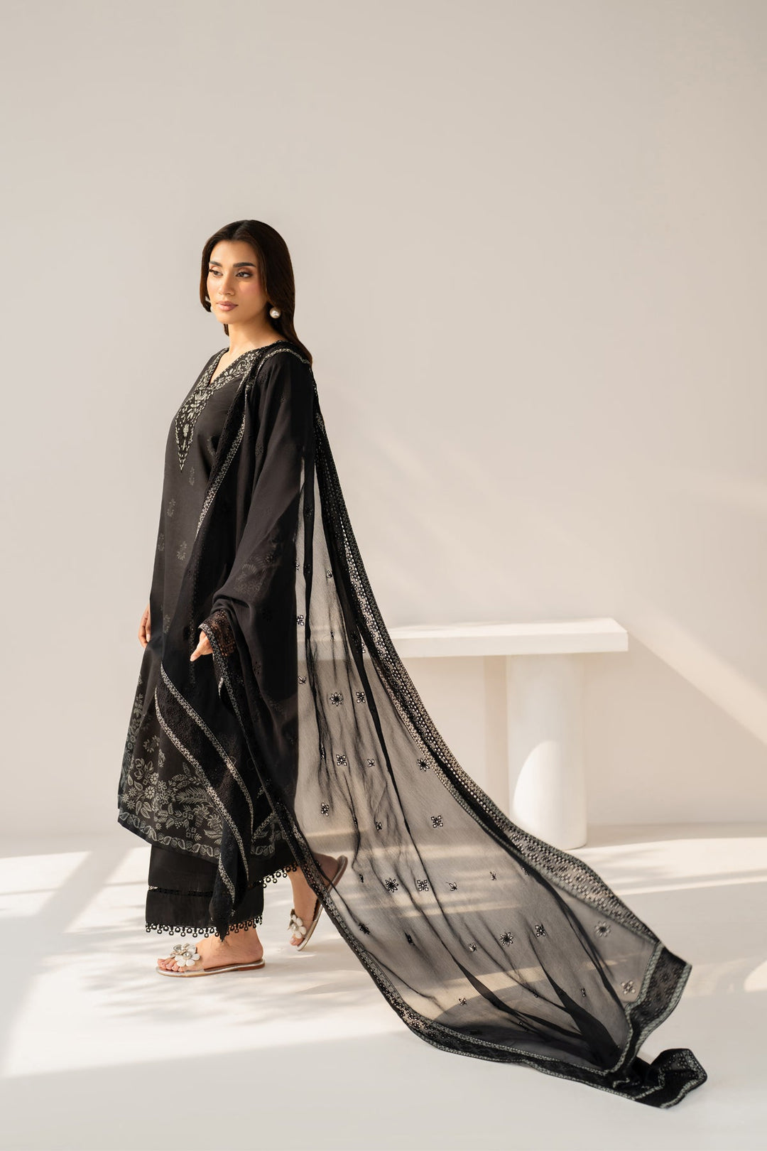 Printed  Unstitched Lawn 3 Pc