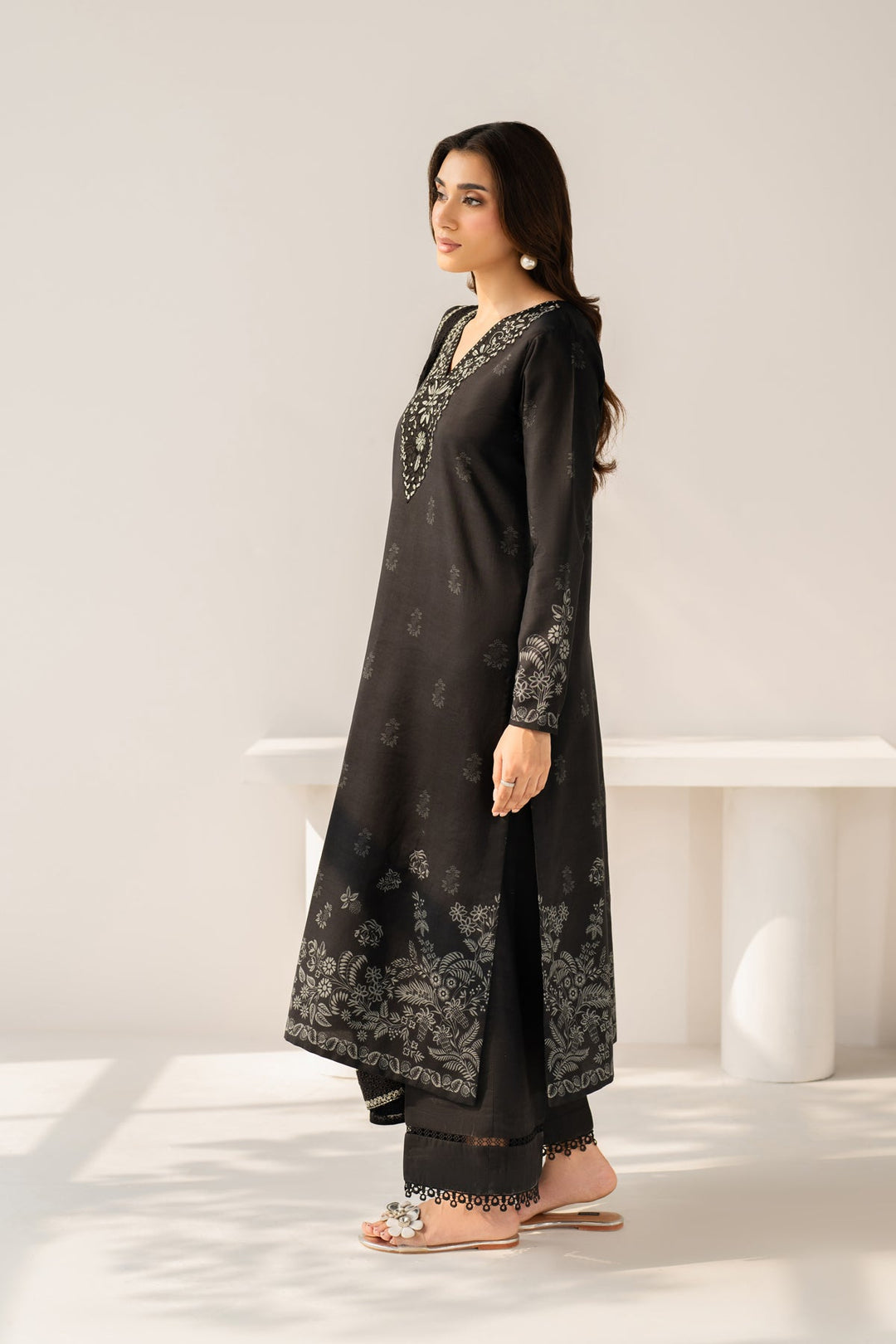 Printed  Unstitched Lawn 3 Pc