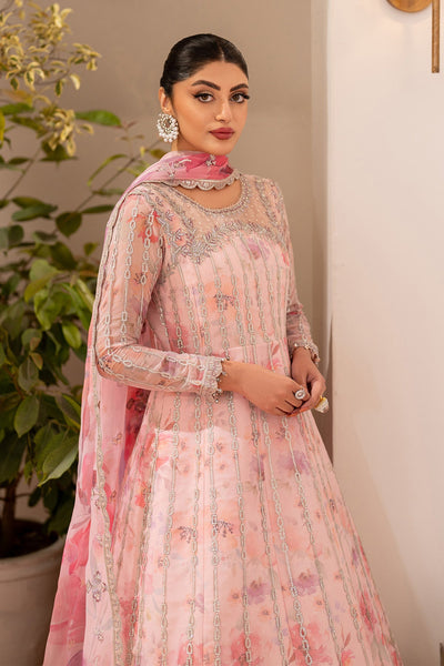 Fleur - Embroidered Printed Chiffon