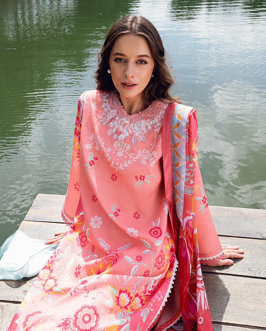 Garden veil Printed Lawn