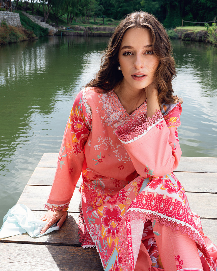 Garden veil Printed Lawn