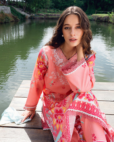 Garden veil Printed Lawn