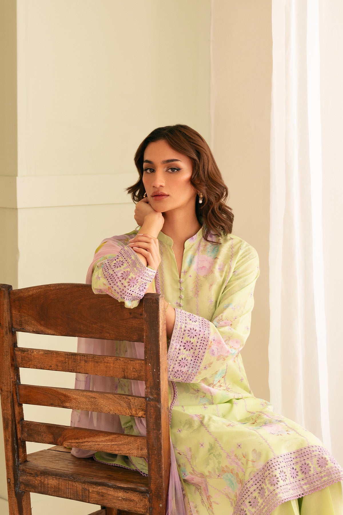 Raya Embroidered Lawn