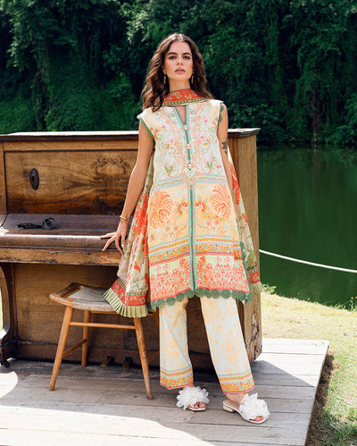 Garden veil Printed Lawn