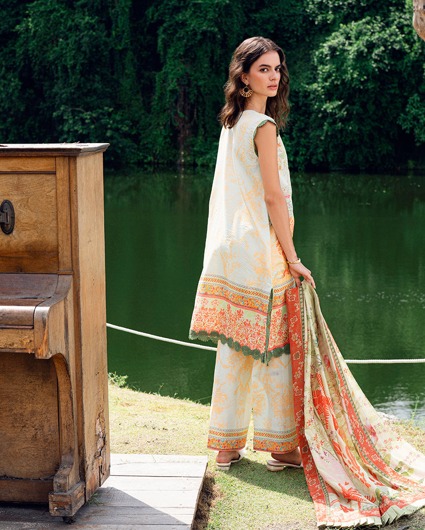 Garden veil Printed Lawn