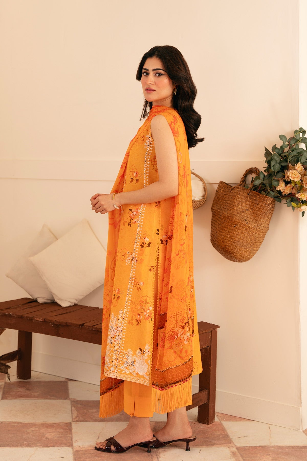 Raya Embroidered Lawn