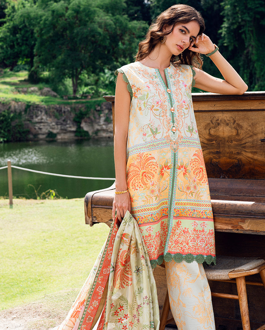 Garden veil Printed Lawn