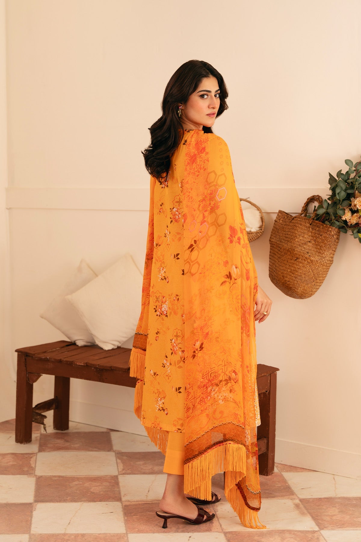 Raya Embroidered Lawn