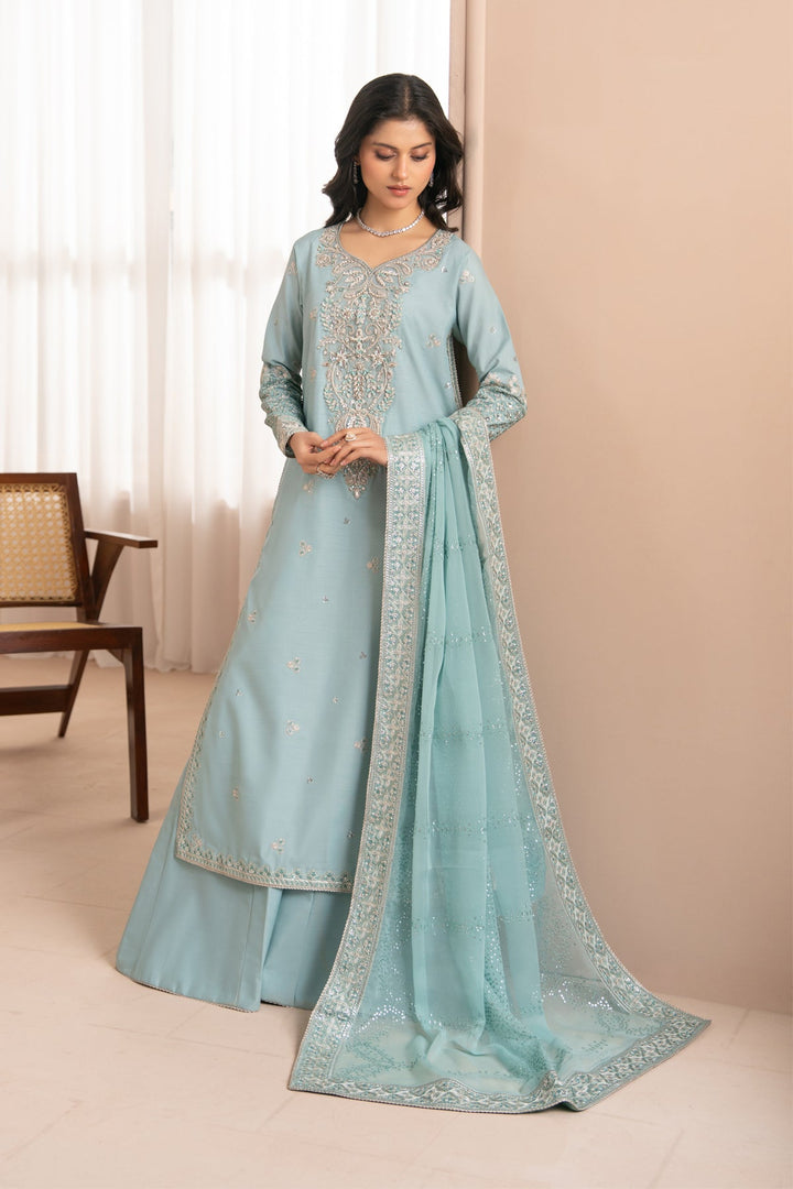 Unstitched Luxury 3 pc