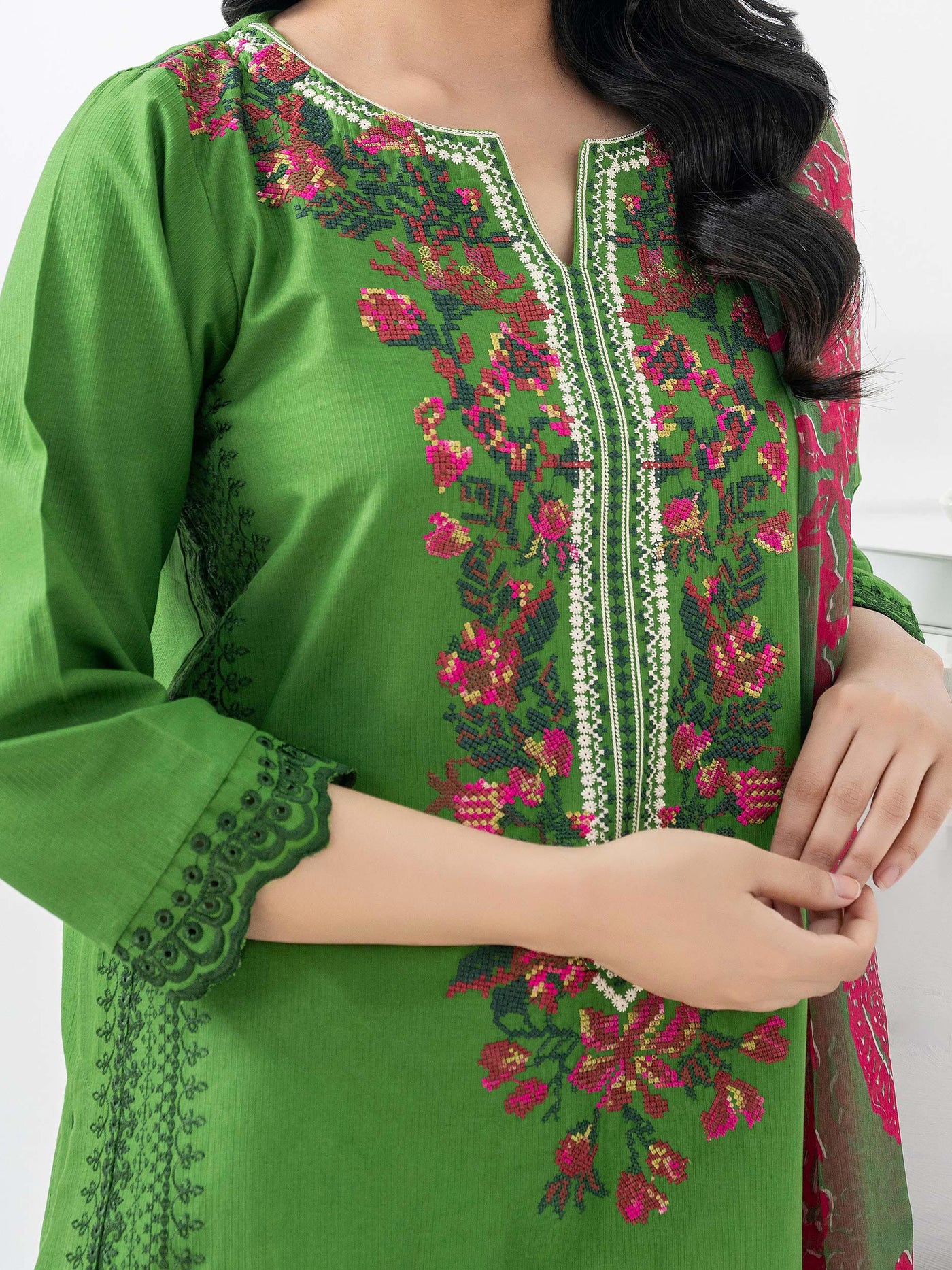 Limelight || 2 Piece Lawn Suit-Embroidered (Pret) A0004SU