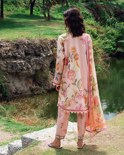 Garden veil Printed Lawn