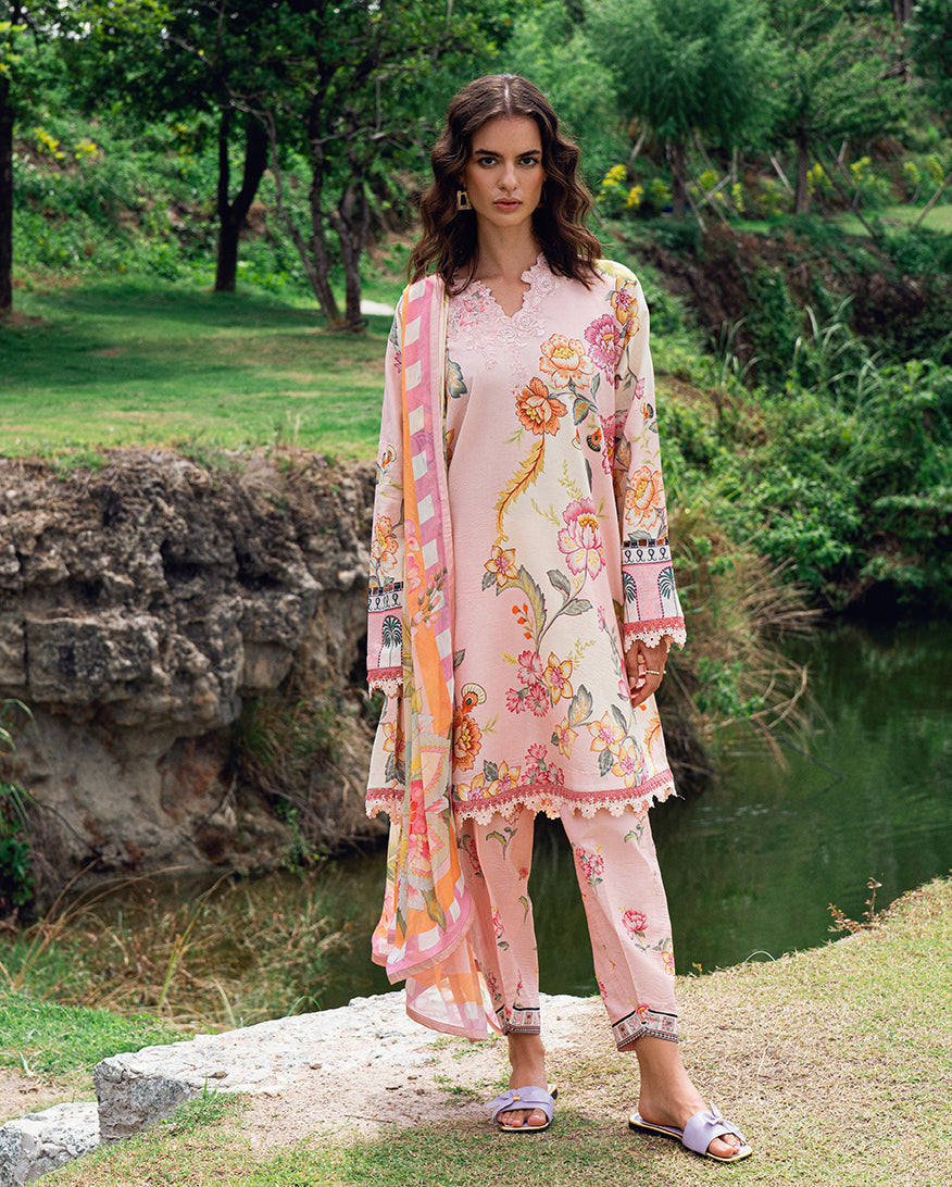 Garden veil Printed Lawn