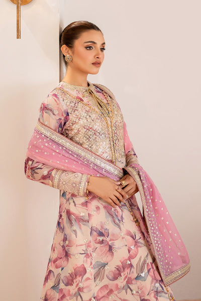 Fleur - Embroidered Printed Chiffon