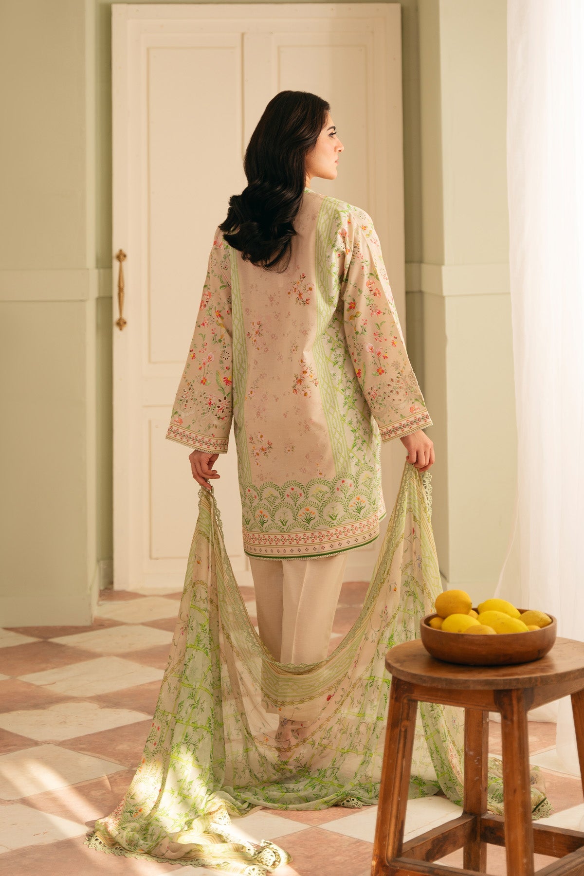 Raya Embroidered Lawn