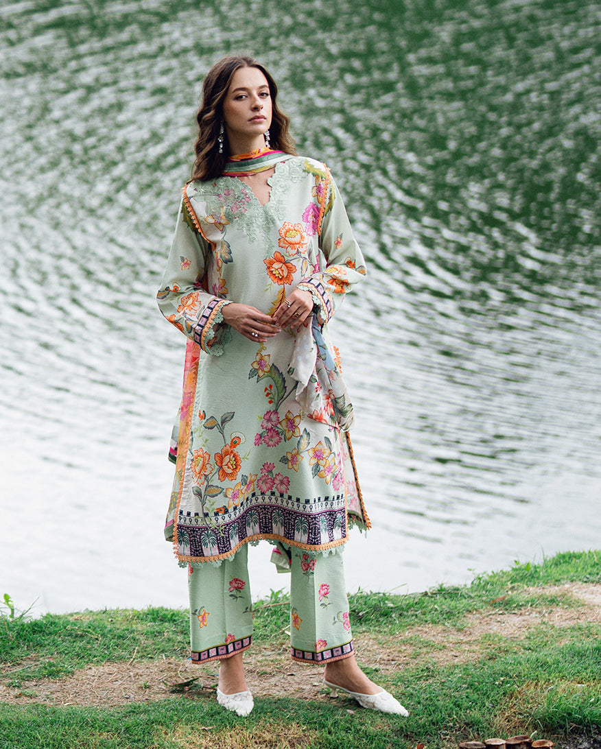 Garden veil Printed Lawn