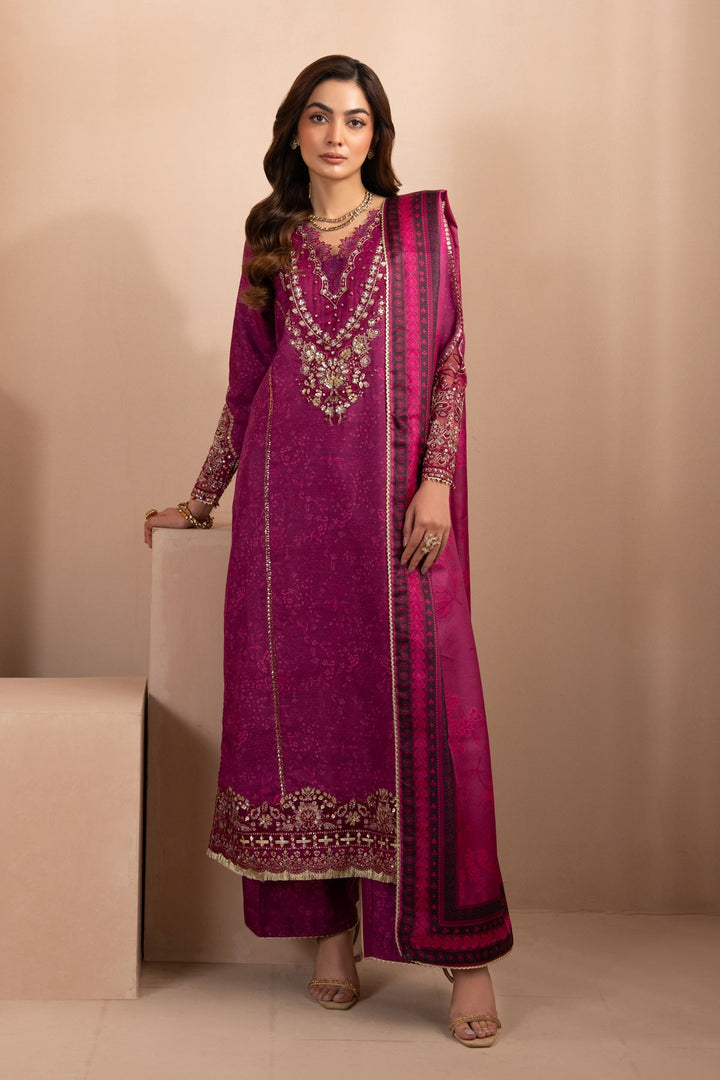 Unstitched Luxury 3 pc