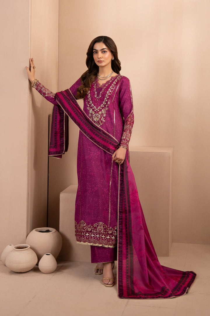Unstitched Luxury 3 pc