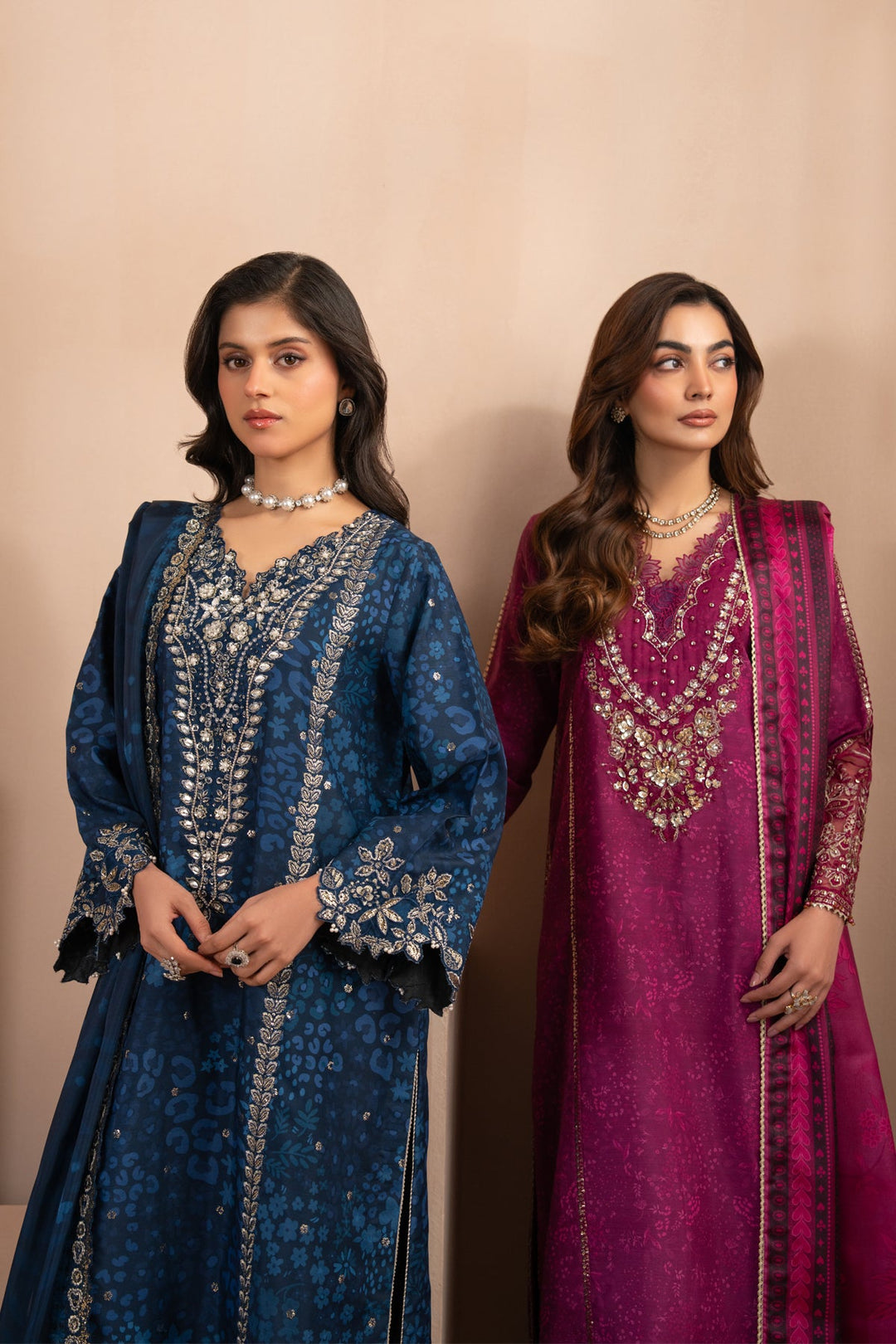 Unstitched Luxury 3 pc