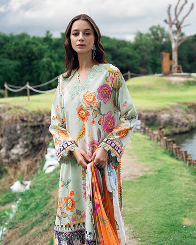 Garden veil Printed Lawn
