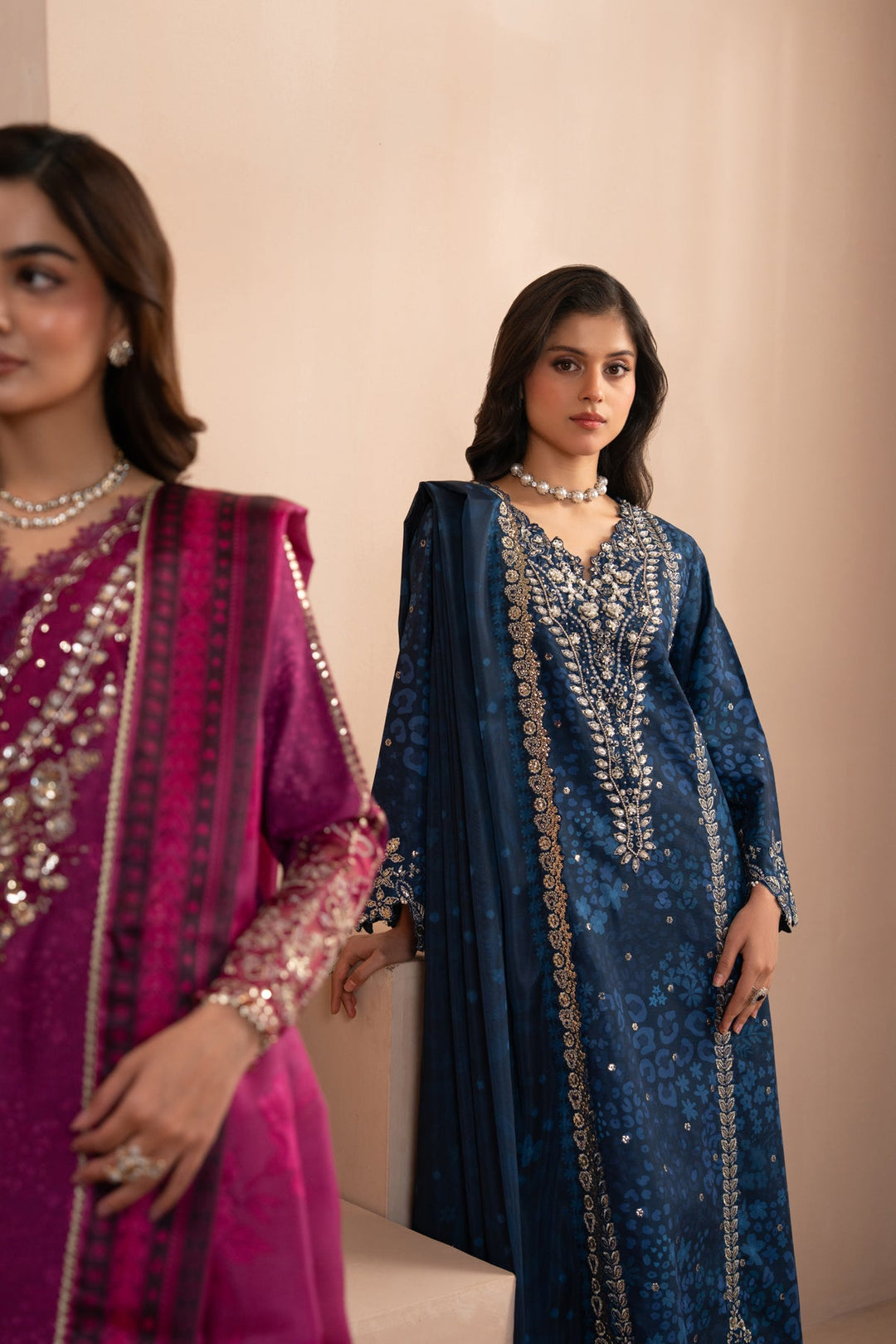 Unstitched Luxury 3 pc
