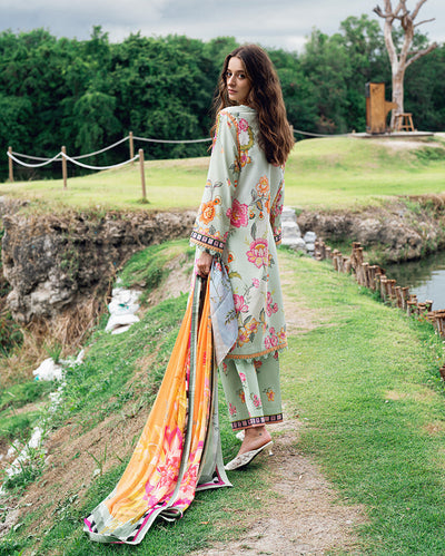 Garden veil Printed Lawn