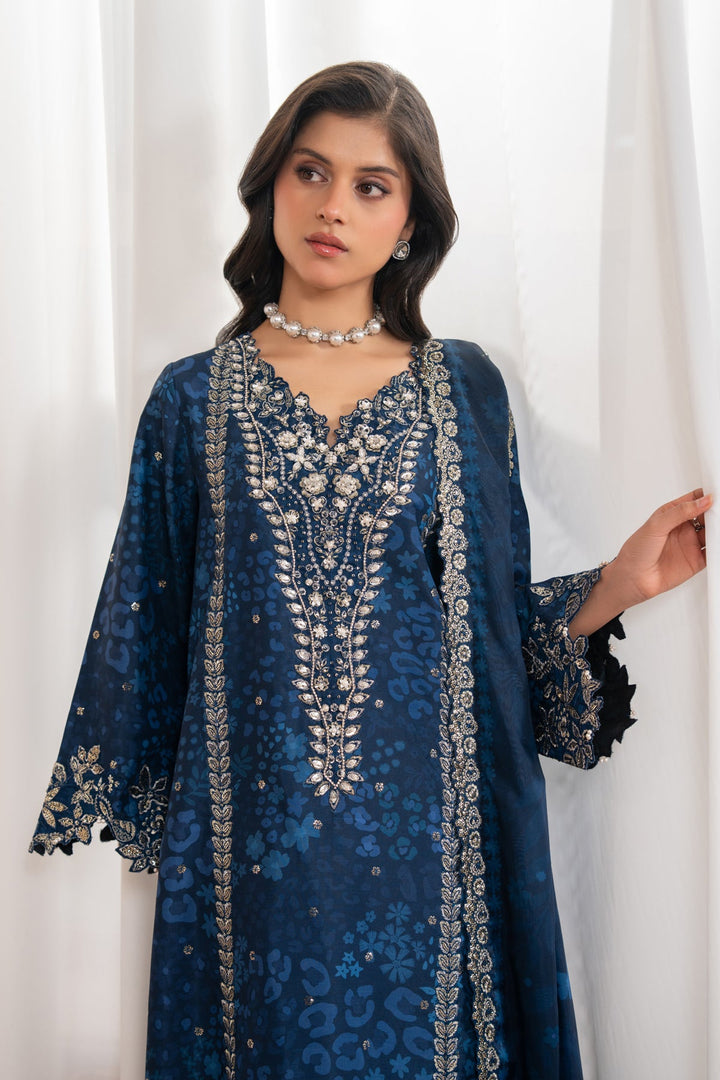 Unstitched Luxury 3 pc