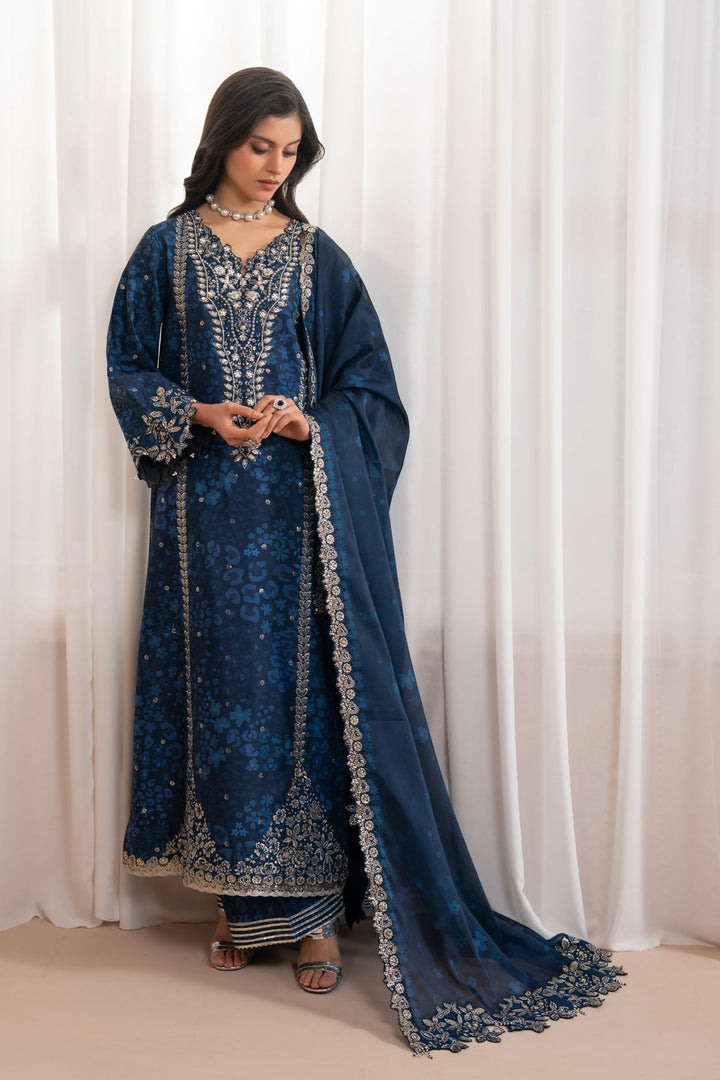 Unstitched Luxury 3 pc