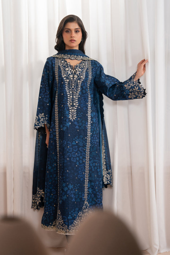 Unstitched Luxury 3 pc