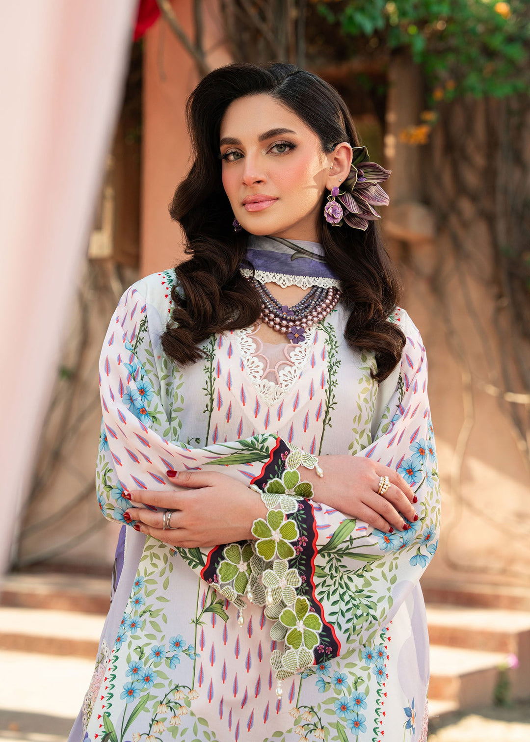 Cocktail Summer Print Lawn