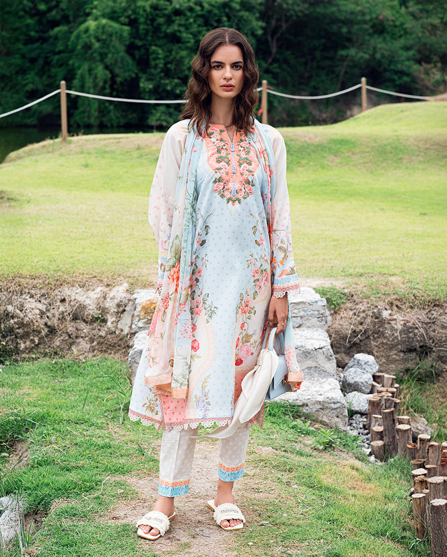 Garden veil Printed Lawn