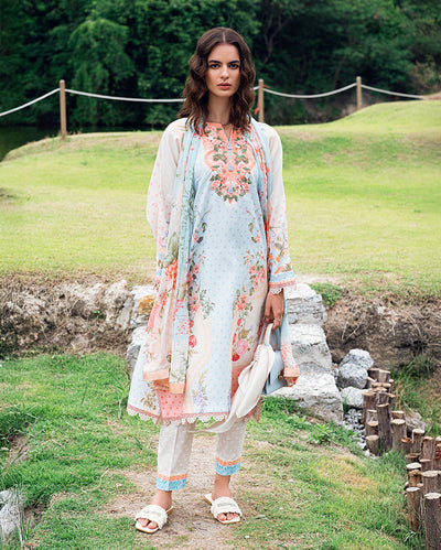 Garden veil Printed Lawn