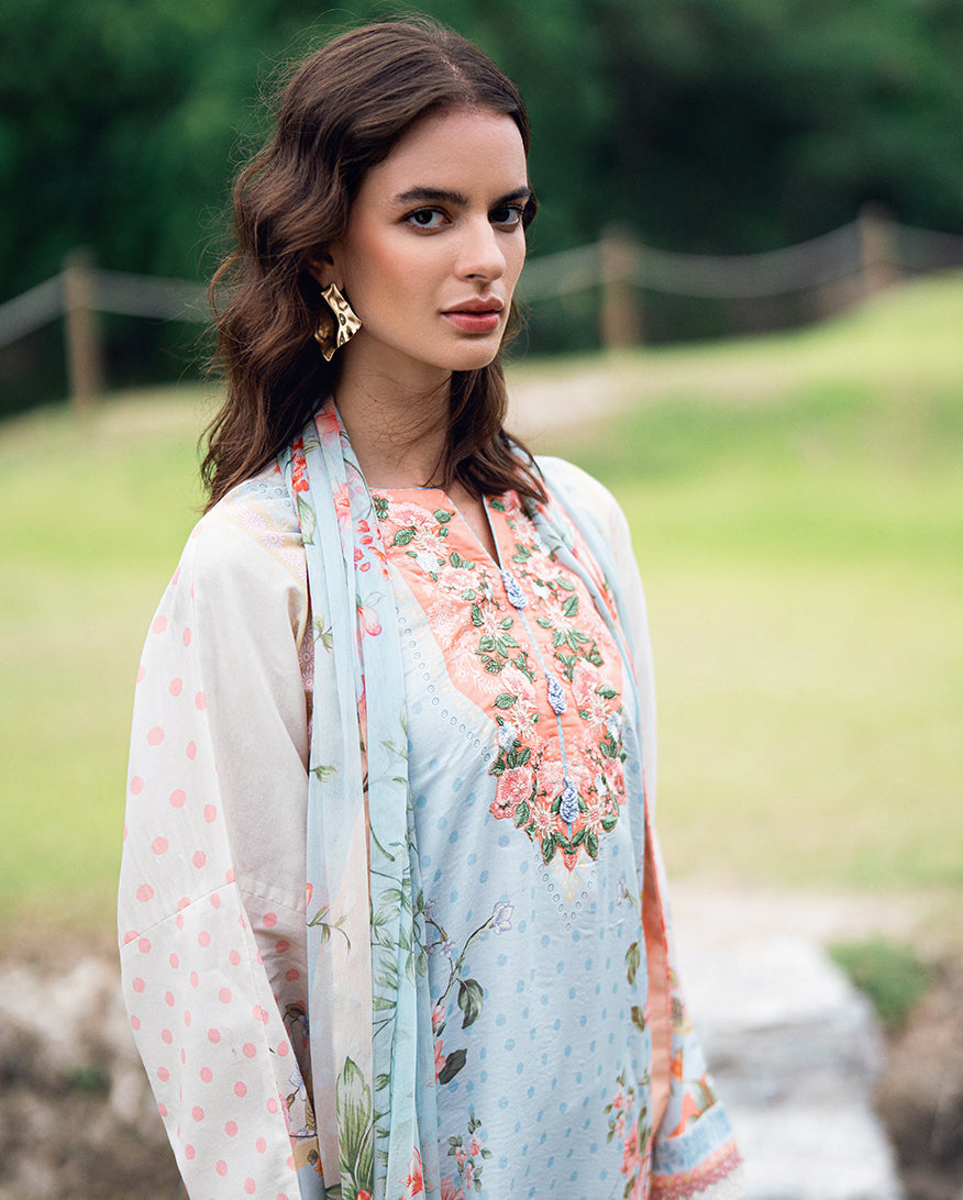Garden veil Printed Lawn
