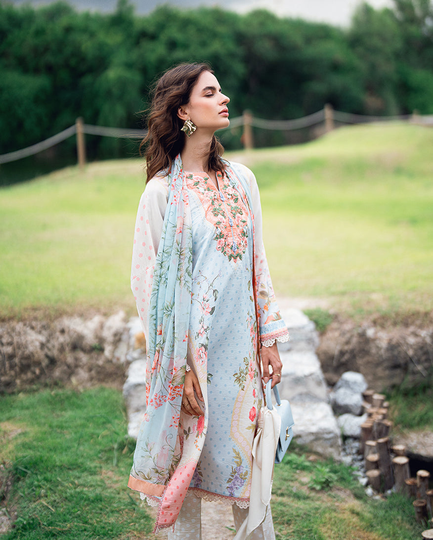 Garden veil Printed Lawn