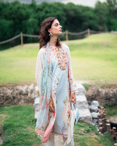 Garden veil Printed Lawn