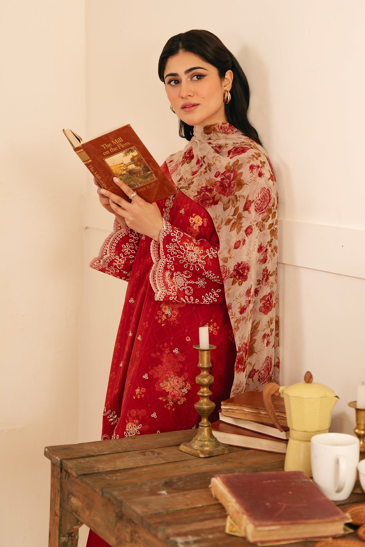 Raya Embroidered Lawn
