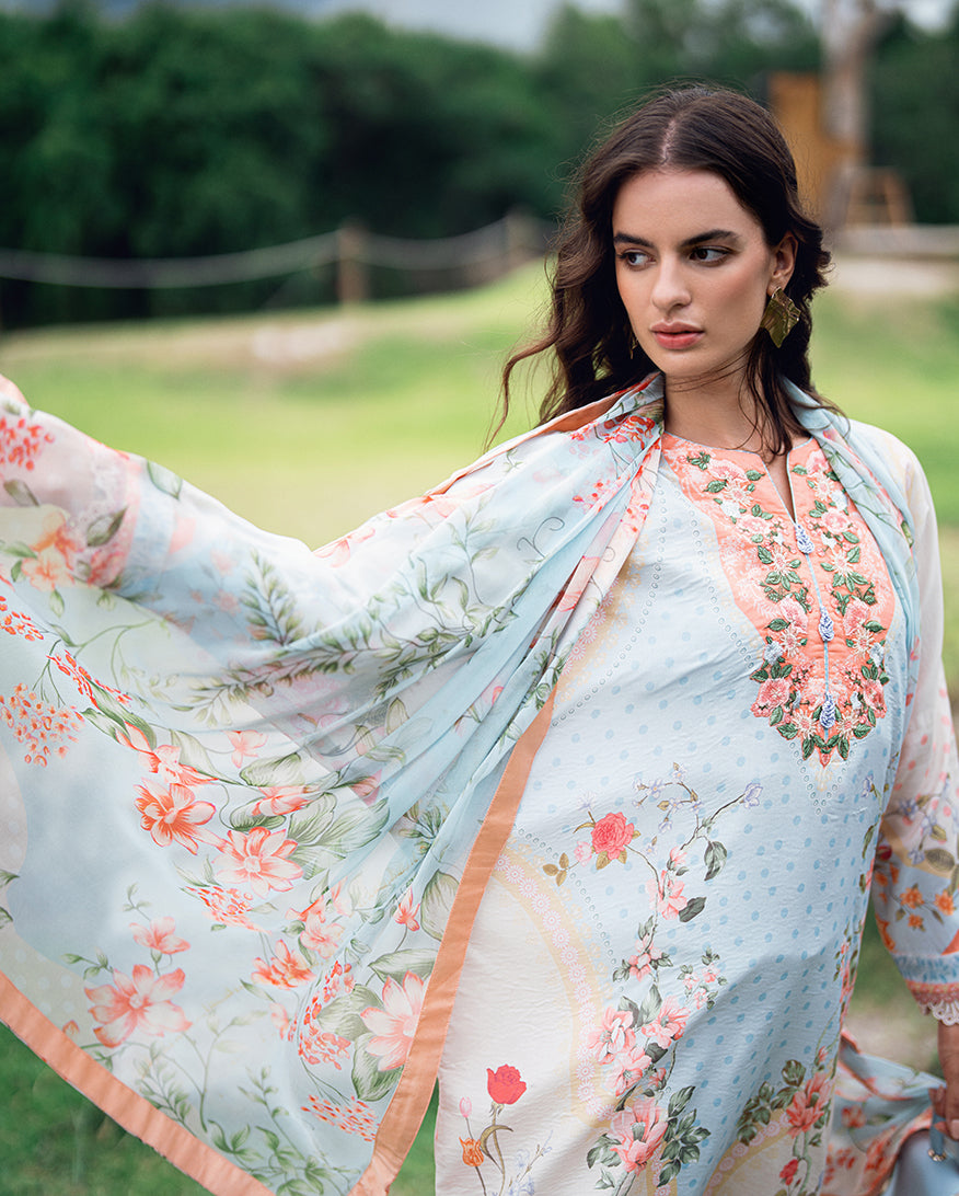 Garden veil Printed Lawn