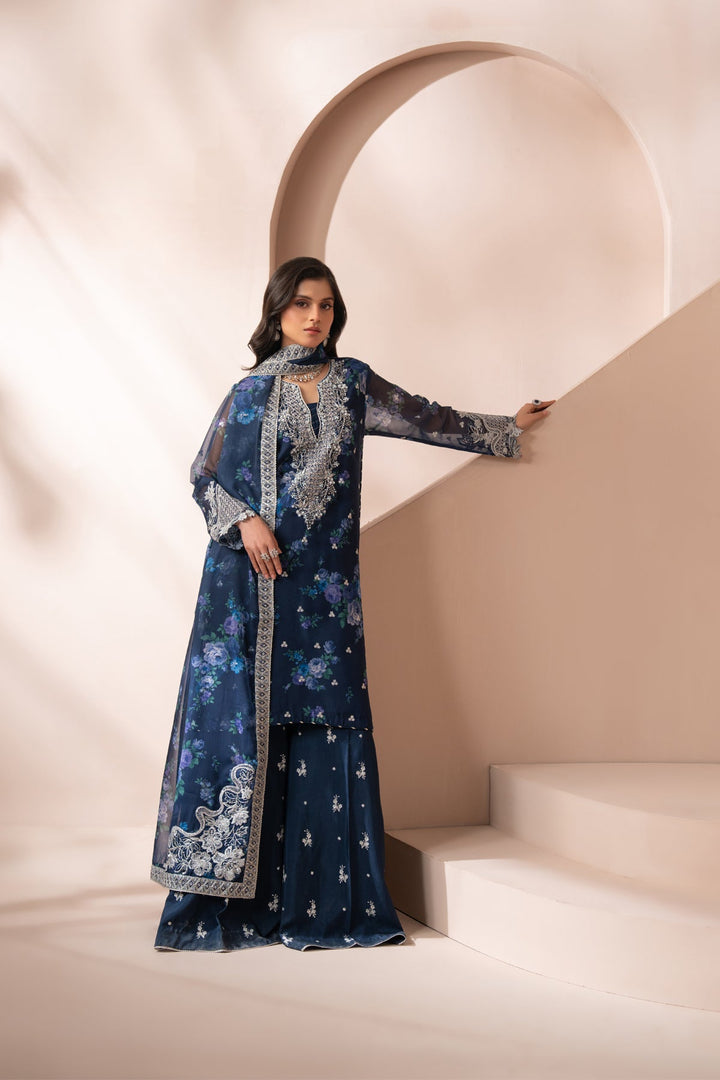 Unstitched Luxury 3 pc