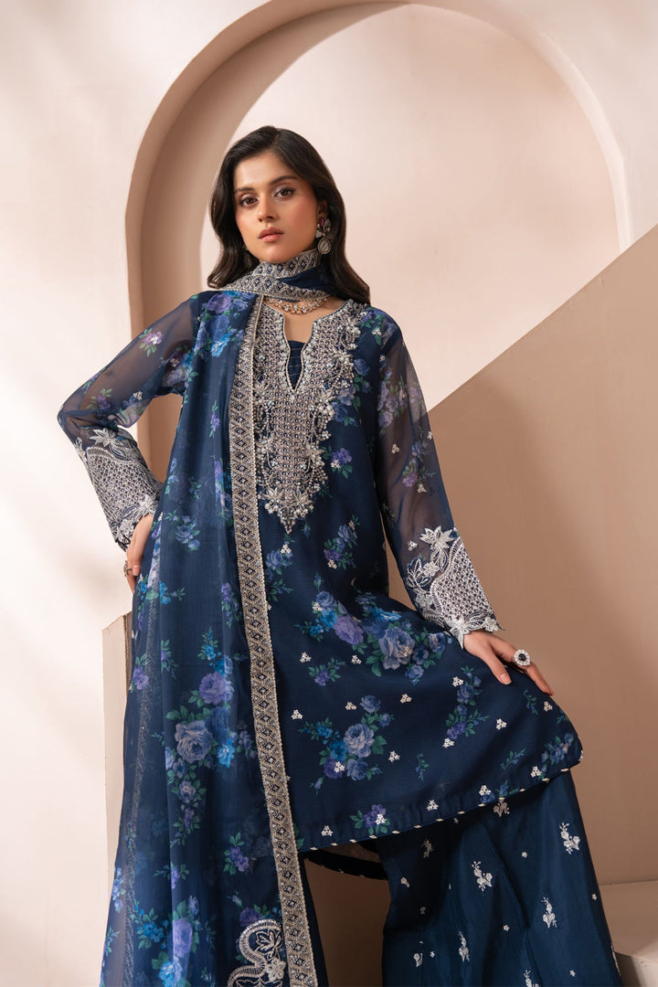 Unstitched Luxury 3 pc