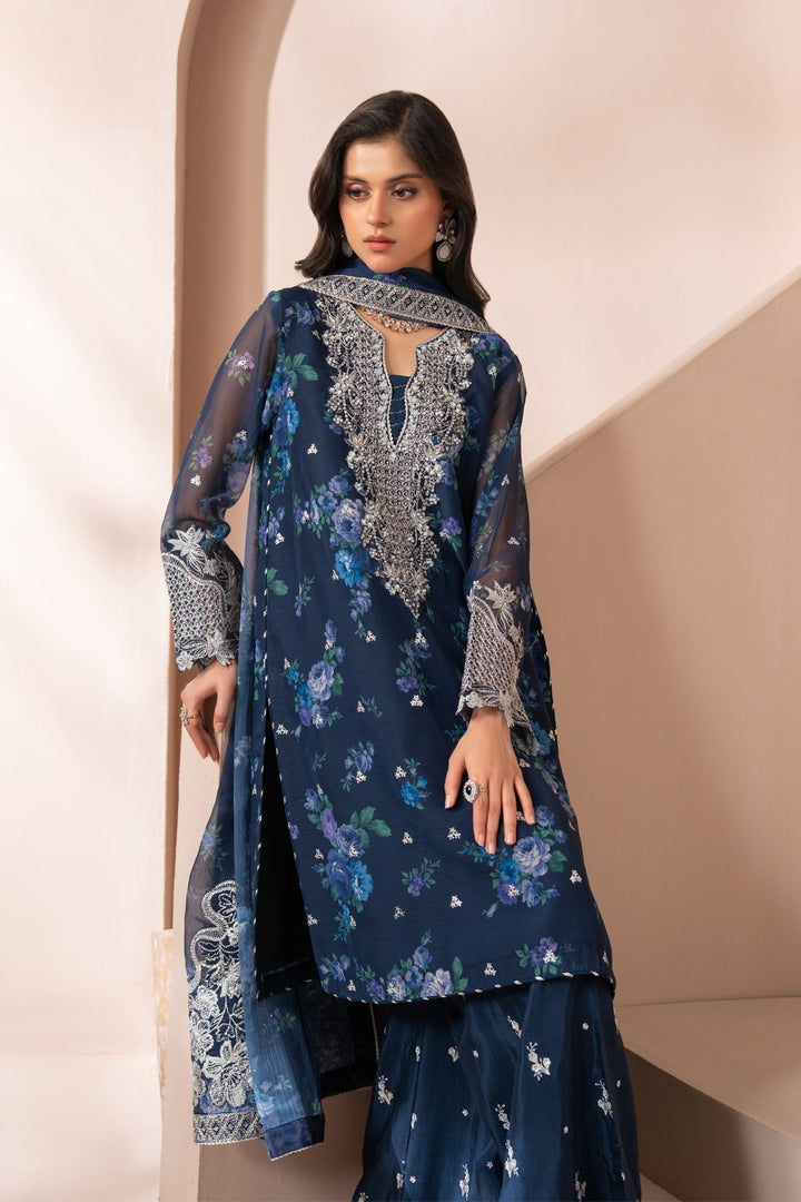 Unstitched Luxury 3 pc