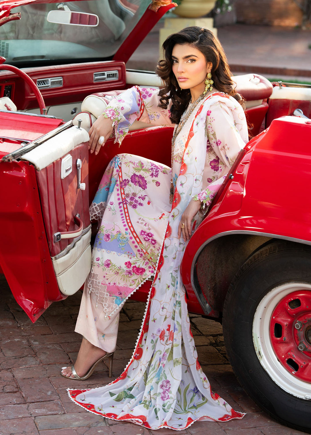 Cocktail Summer Print Lawn