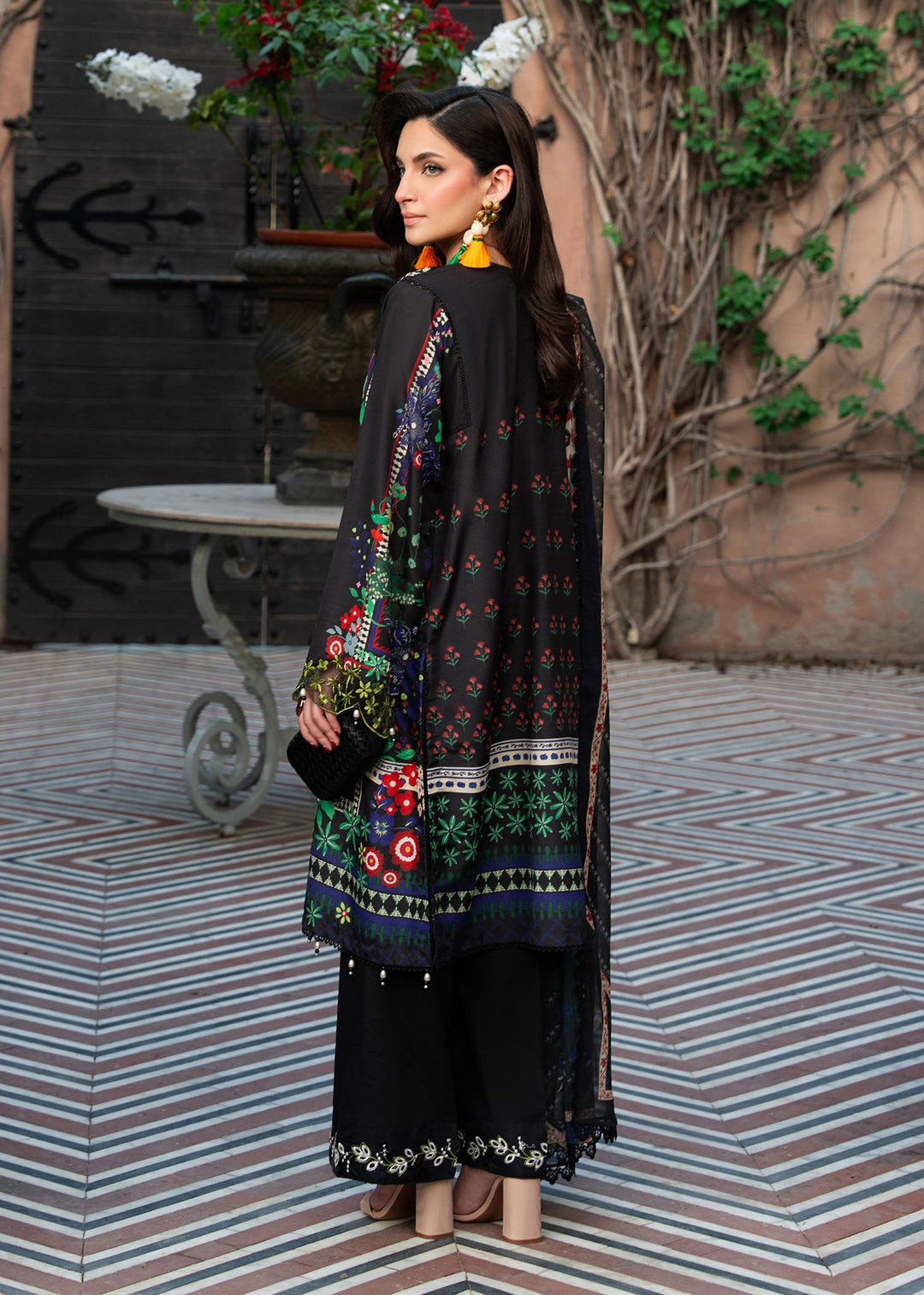 Cocktail Summer Print Lawn