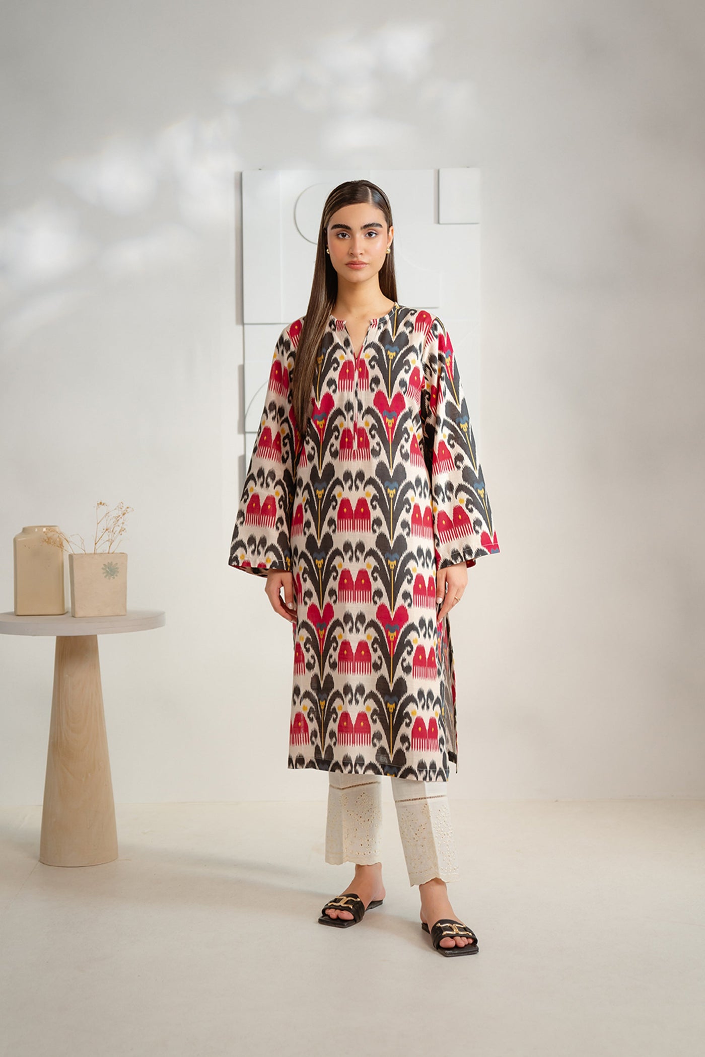 BEYOND EAST||1 Piece Printed Khaddar Shirt