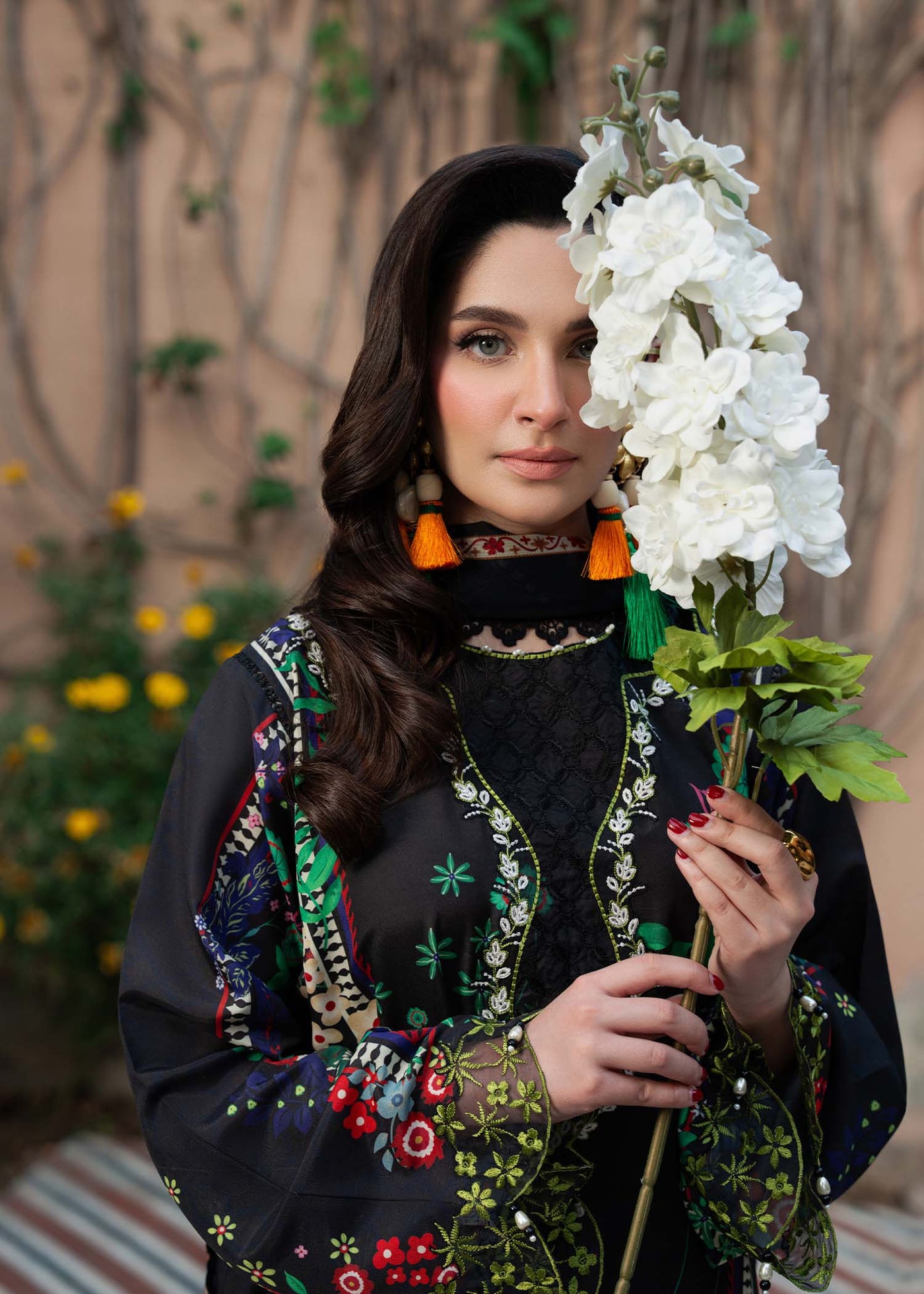 Cocktail Summer Print Lawn