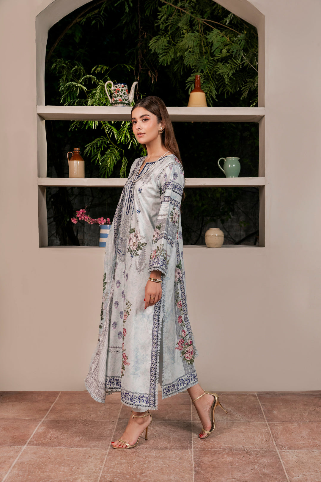 Resham Printed Cambric 3 Pcs