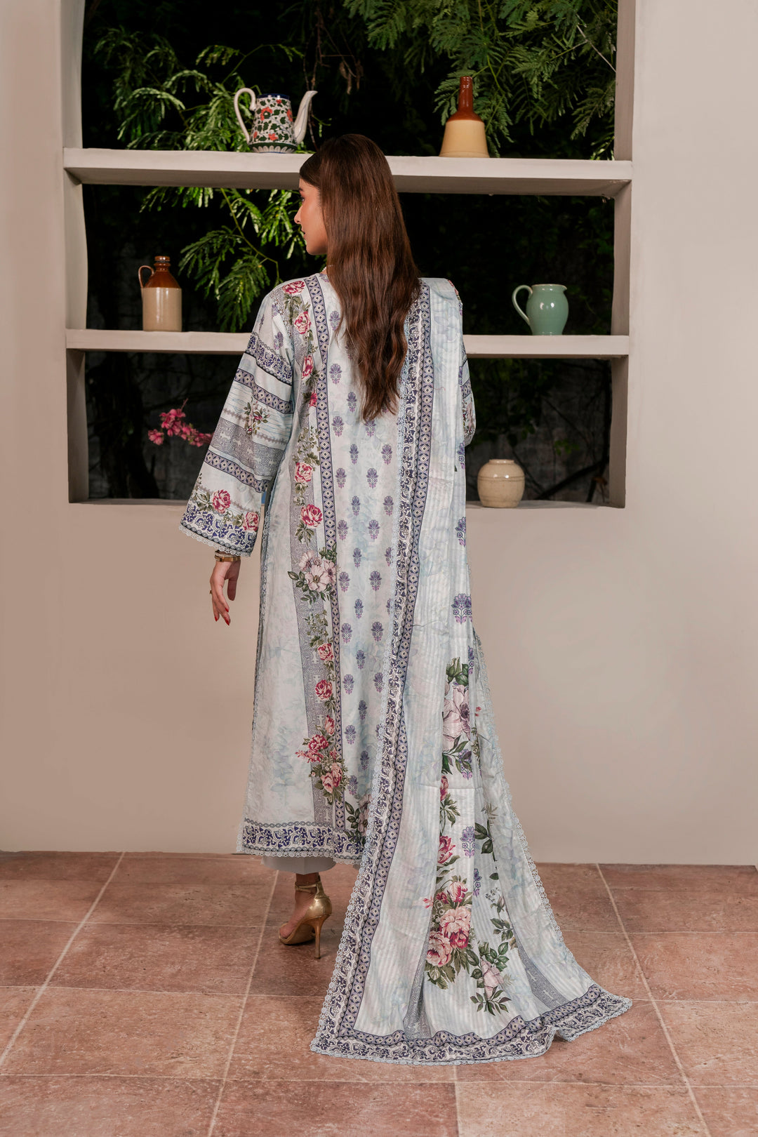 Resham Printed Cambric 3 Pcs