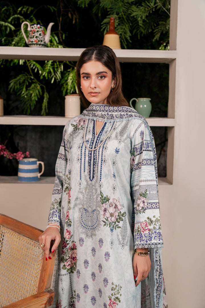 Resham Printed Cambric 3 Pcs