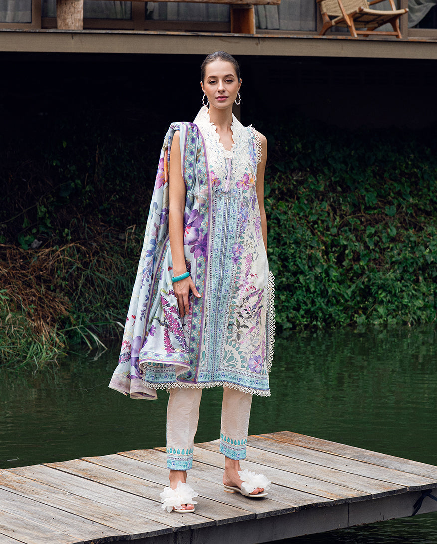 Garden veil Printed Lawn