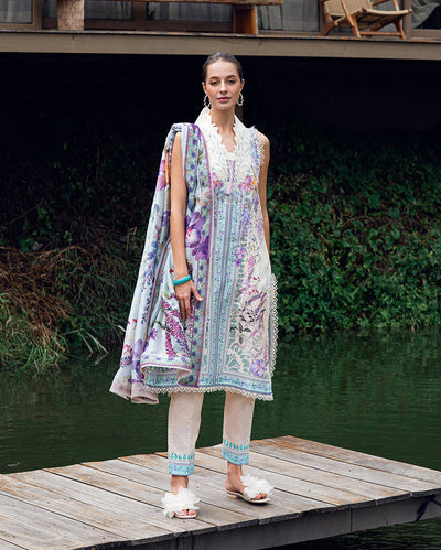 Garden veil Printed Lawn