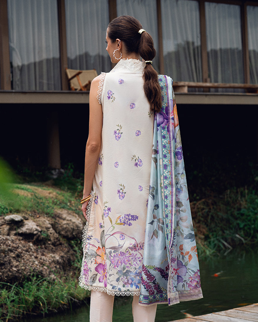 Garden veil Printed Lawn